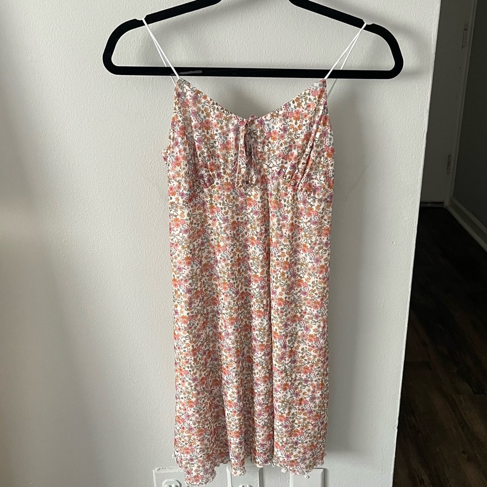 Floral Pastel Slip Dress